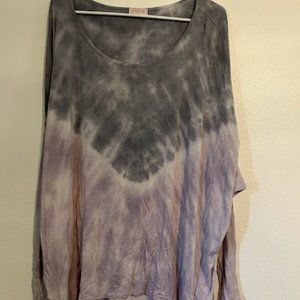 PINK LILY TIE-DYE TUNIC